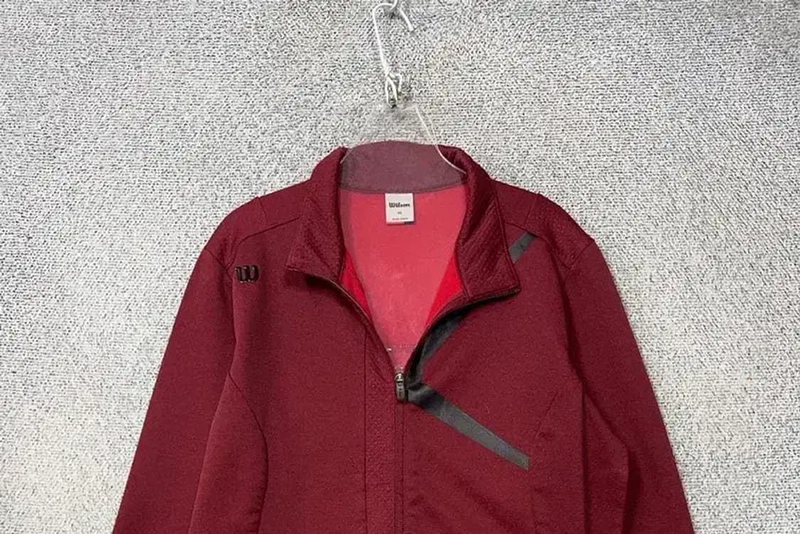 윌슨 버건디 기능성 집업 95 상품이미지3