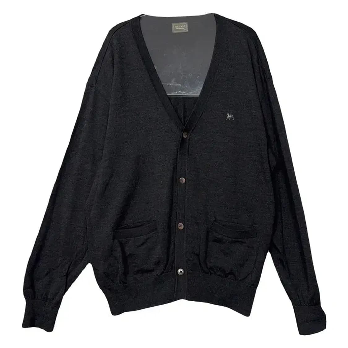 갤럭시 블랙 울 니트 가디건 100 상품이미지1