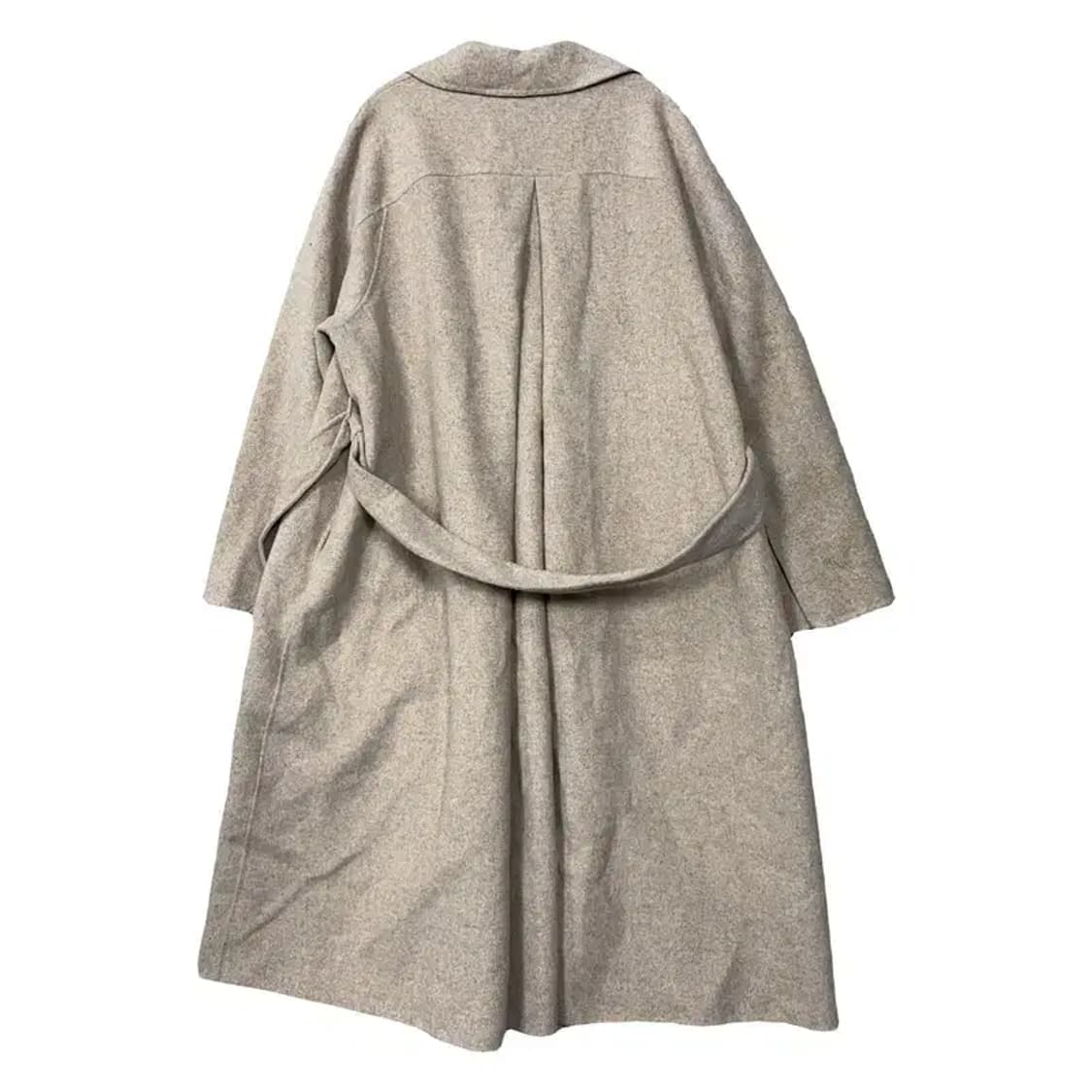 에잇세컨즈 베이지 벨티드 울 롱코트 85(S) 상품이미지2