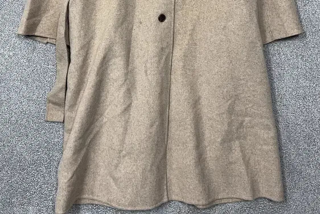 에잇세컨즈 베이지 벨티드 울 롱코트 85(S) 상품이미지4