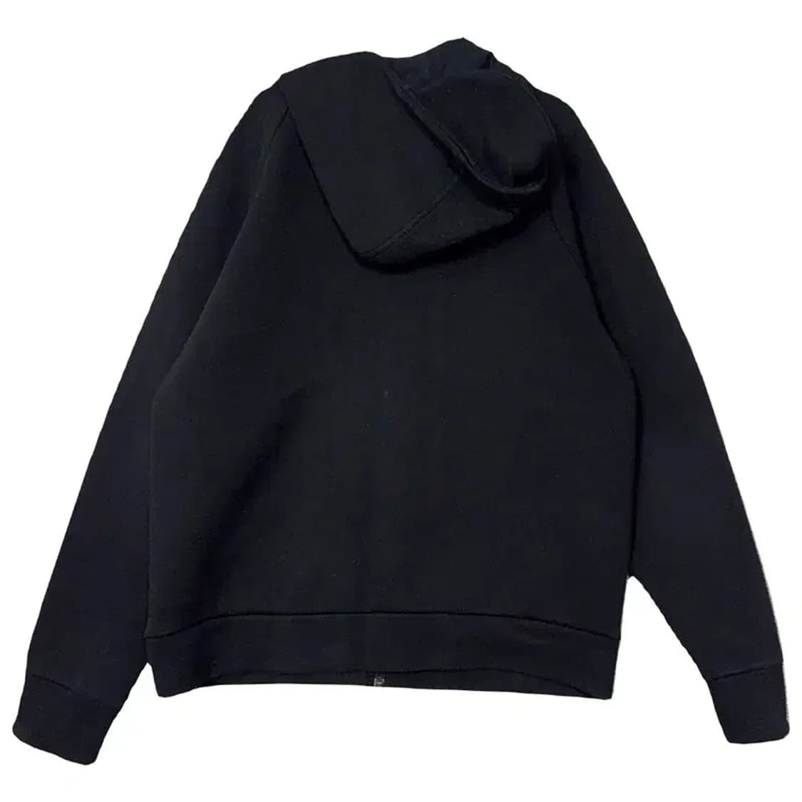 무신사스탠다드 블랙 무지 후드집업 L 상품이미지2