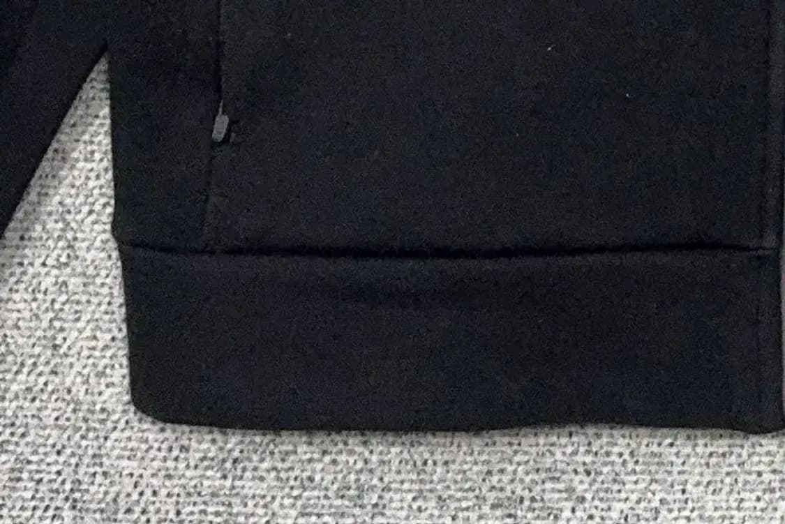 무신사스탠다드 블랙 무지 후드집업 L 상품이미지5