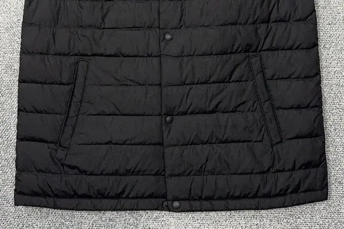 블랙야크 블랙 로고 다운 경량 패딩 조끼 M 상품이미지4