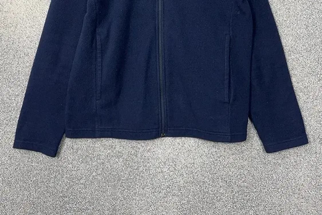 노스페이스 네이비 로고 플리스 후리스 집업 M 상품이미지4