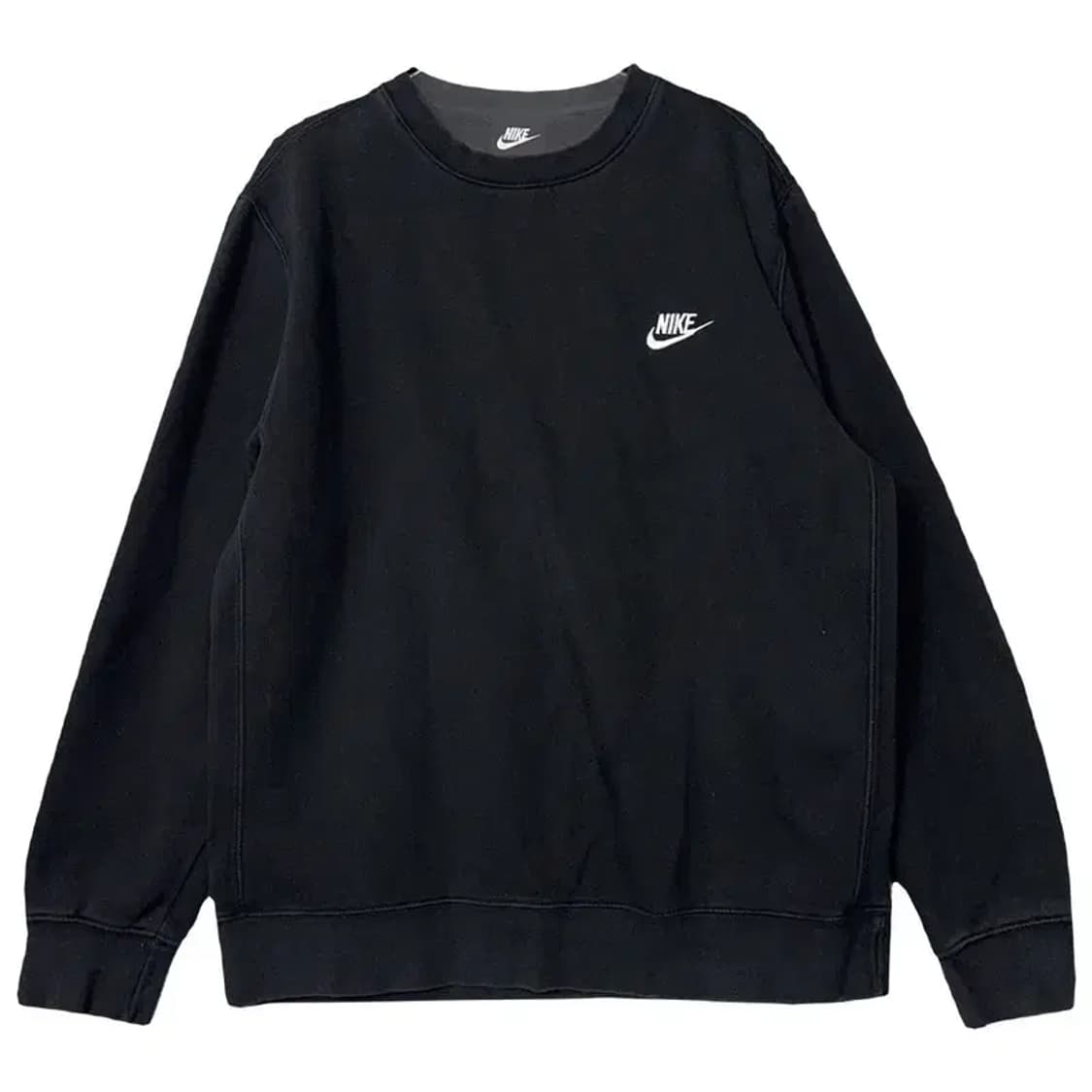 나이키 블랙 로고 맨투맨 L 상품이미지1