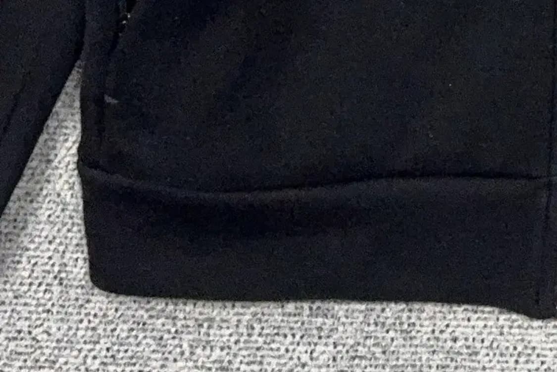 무신사스탠다드 블랙 오버 사이즈 후드 집업 XL 상품이미지4