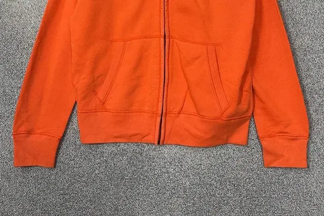 갭 오렌지 피그먼트 빈티지 후드 집업 M 상품이미지4