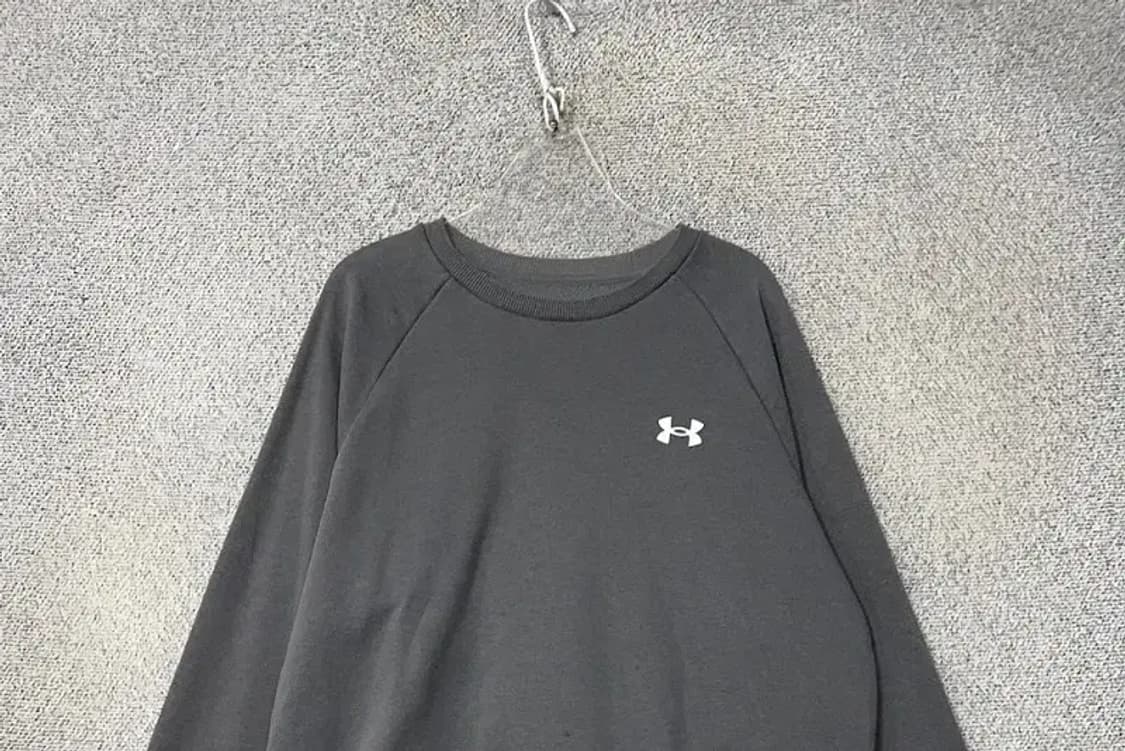 언더아머 그레이 로고 맨투맨 MD / M / M 상품이미지3