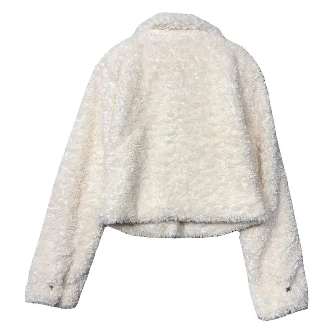 여성 캐주얼 뽀글이 버튼 자켓 S 상품이미지2