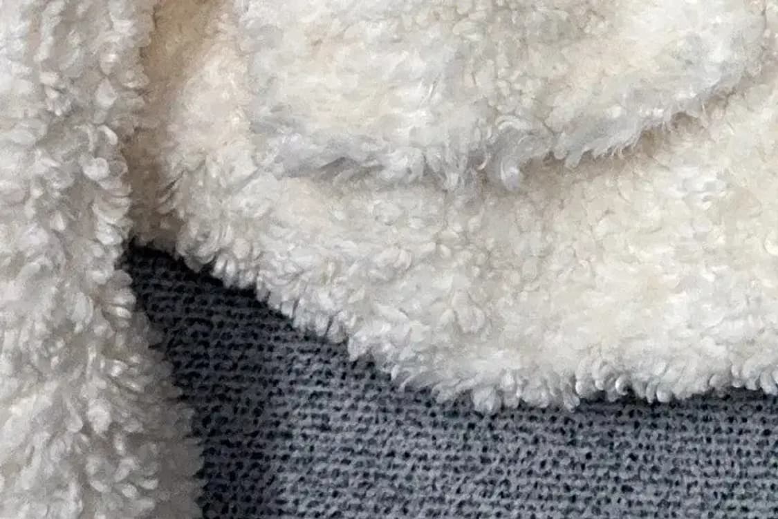 여성 캐주얼 뽀글이 버튼 자켓 S 상품이미지6