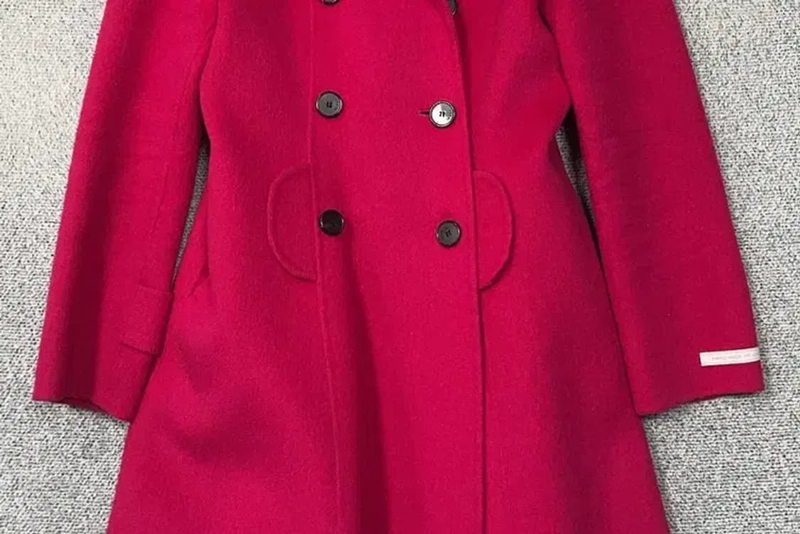 미쏘 핑크 울 롱 코트 88-98-165 상품이미지4