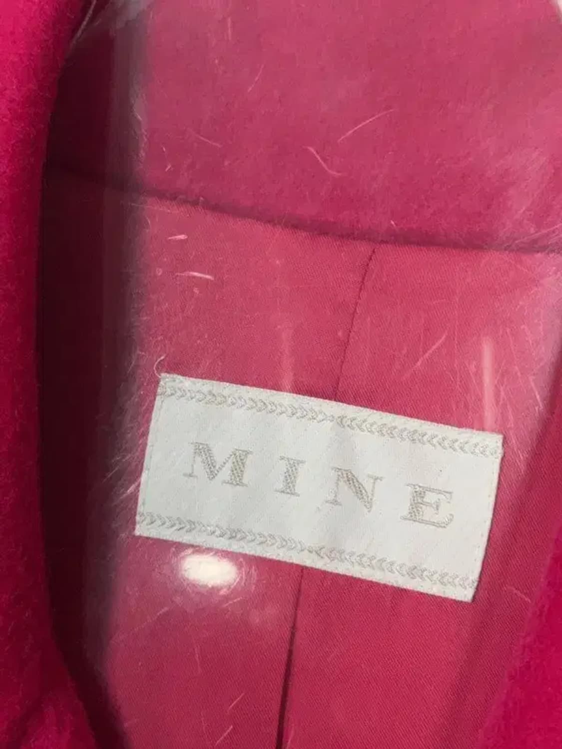 미쏘 핑크 울 롱 코트 88-98-165 상품이미지7