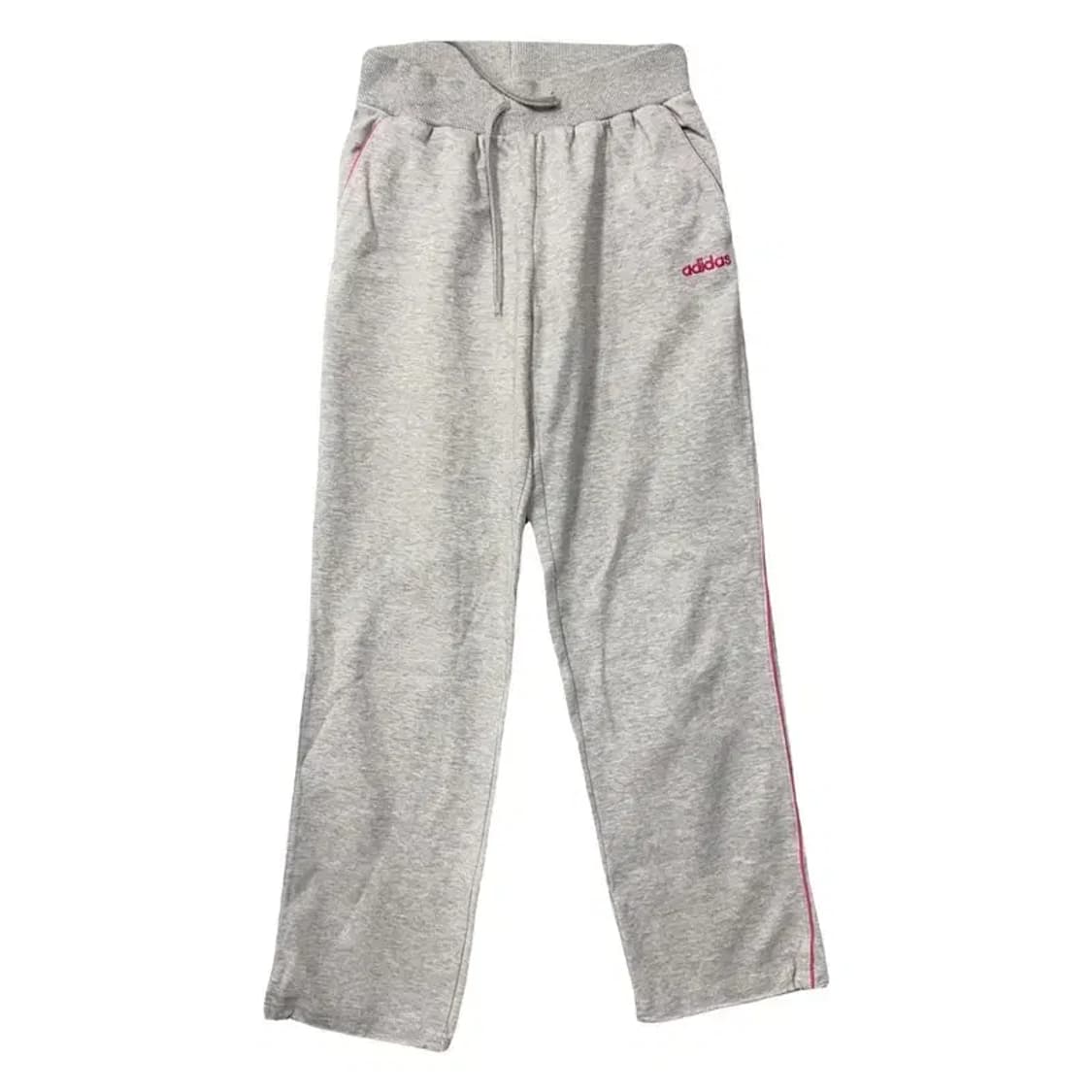 아디다스 라이트 그레이 스펠 로고 밴딩 트레이닝 팬츠75 상품이미지1