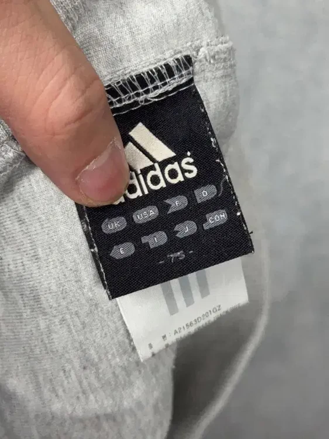 아디다스 라이트 그레이 스펠 로고 밴딩 트레이닝 팬츠75 상품이미지6