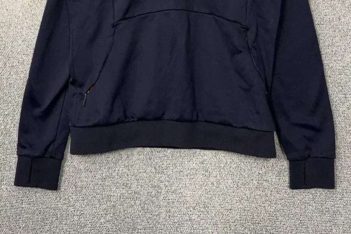 르꼬끄 스포츠 네이비 로고 반집업 후드티 XL 상품이미지4