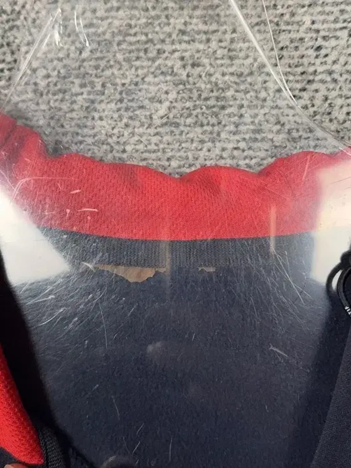 르꼬끄 스포츠 네이비 로고 반집업 후드티 XL 상품이미지7