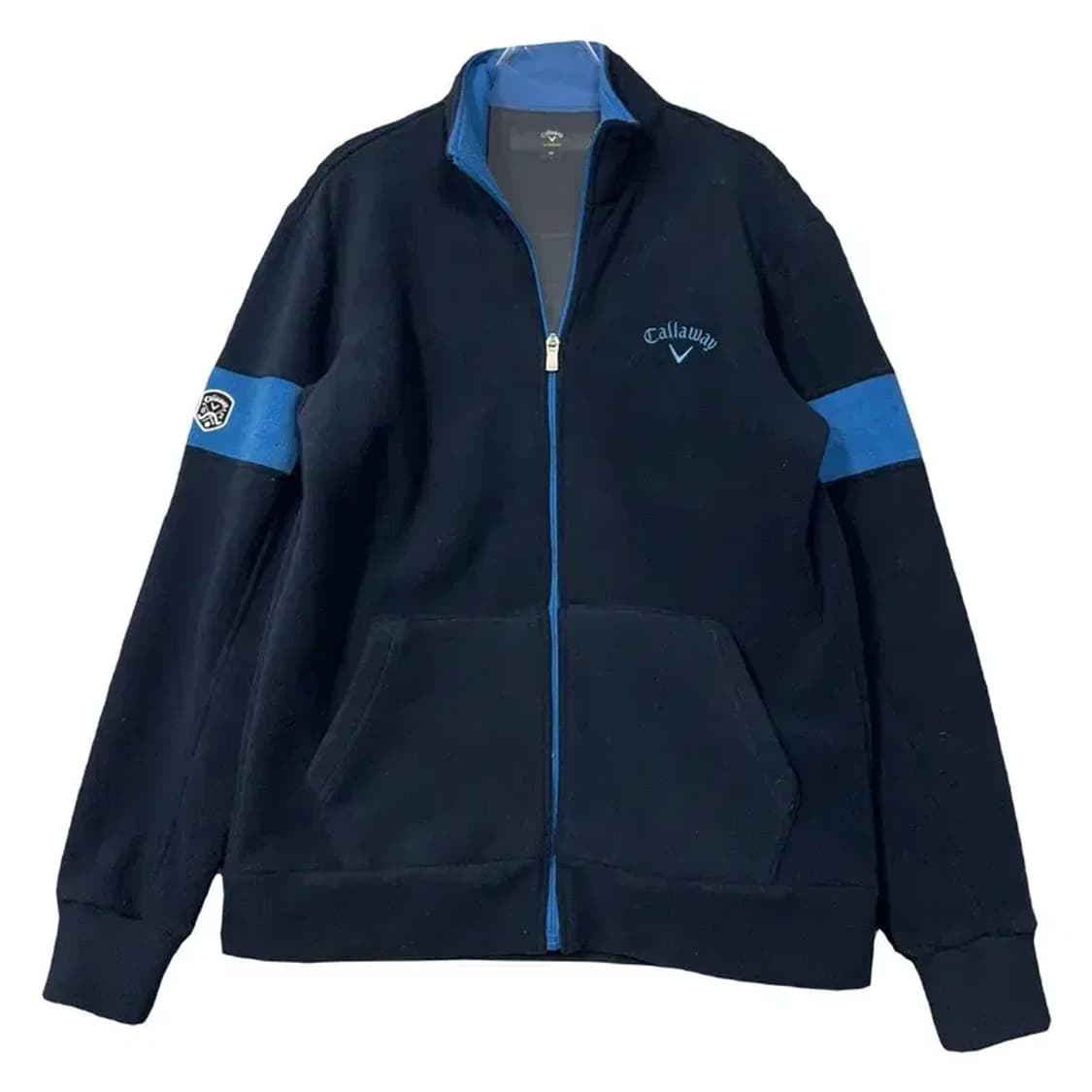 캘러웨이 네이비 골프 플리스 후리스 M 상품이미지1