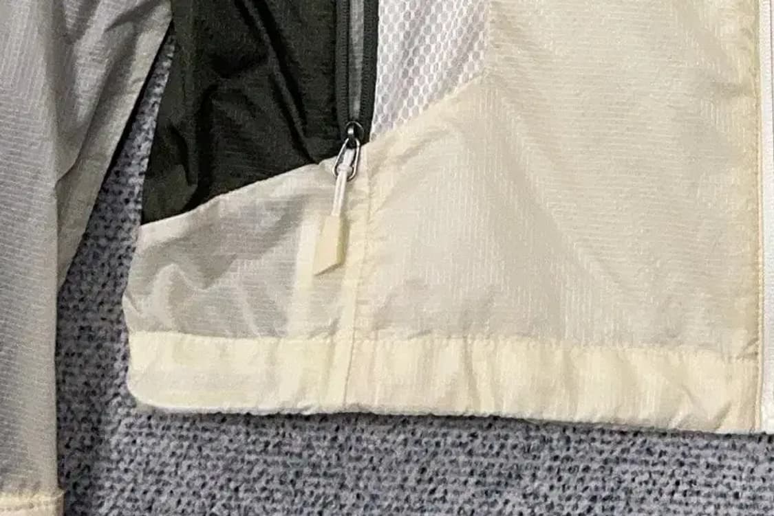 네파 크림 나일론 기능성 여성 바람막이 95 상품이미지6