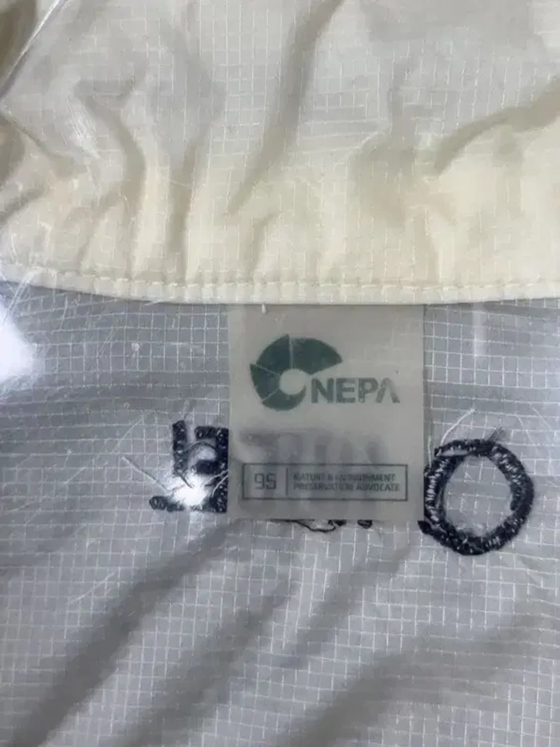 네파 크림 나일론 기능성 여성 바람막이 95 상품이미지8