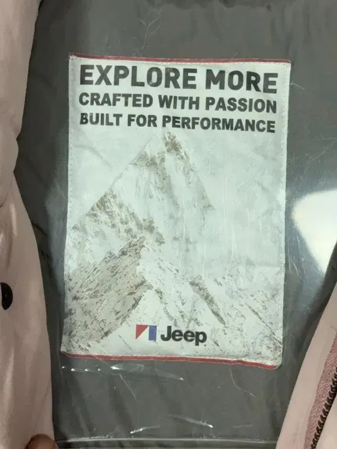 지프 라이트 핑크 허리 밴딩 캐주얼 다운 패딩 S(90) 상품이미지7