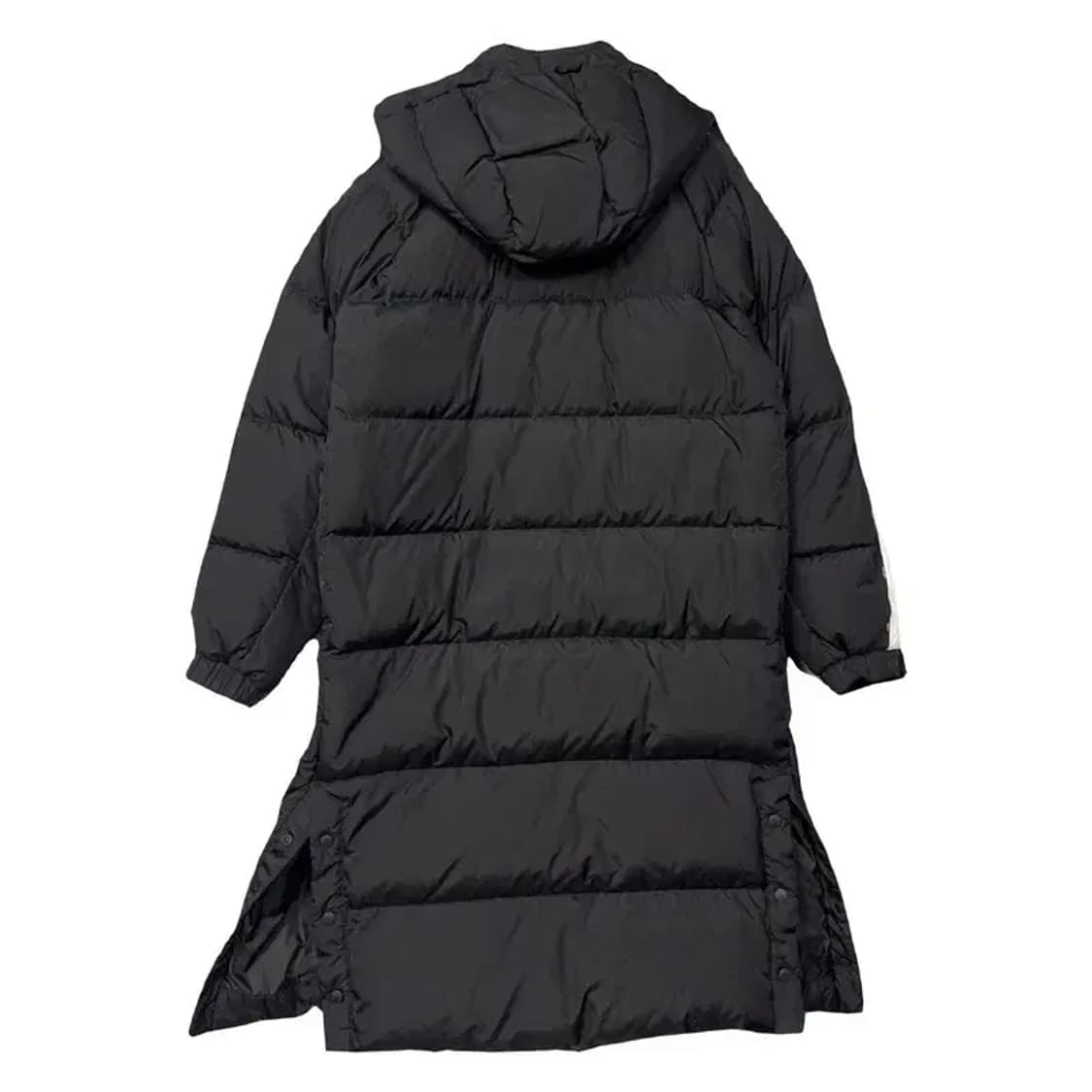 뉴발란스 블랙 로고 구스다운 롱패딩 L 상품이미지2