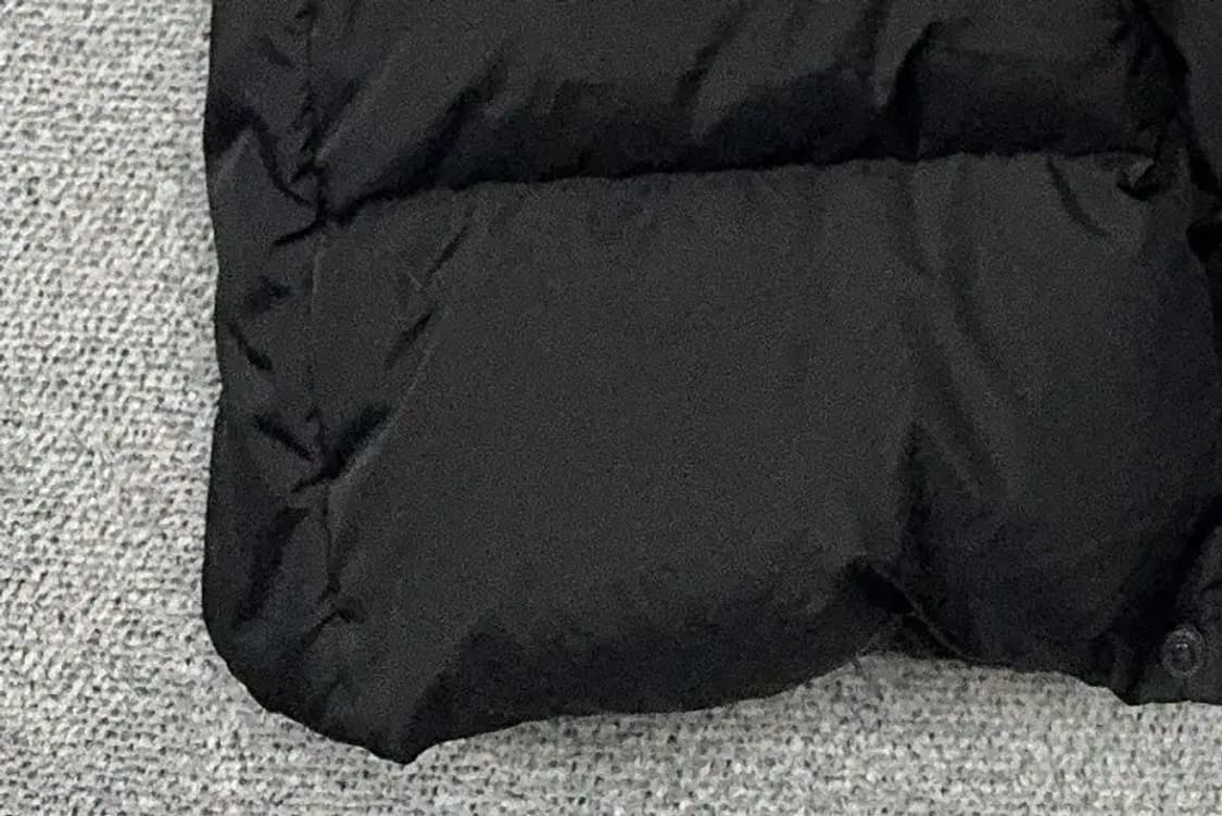 뉴발란스 블랙 로고 구스다운 롱패딩 L 상품이미지5