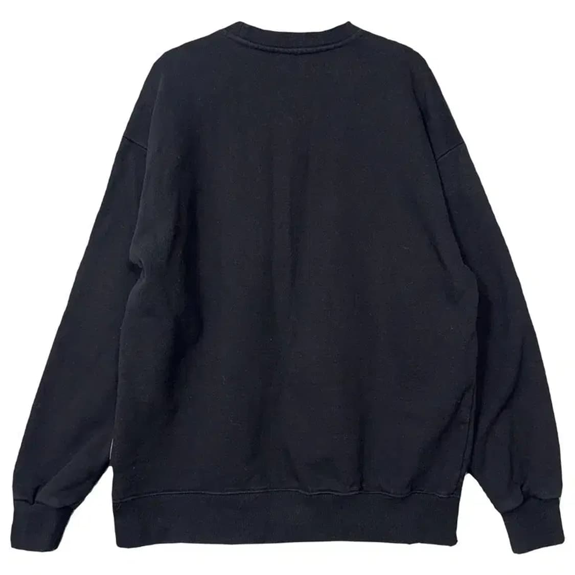 이벳필드 프린팅 블랙 맨투맨 S 상품이미지2