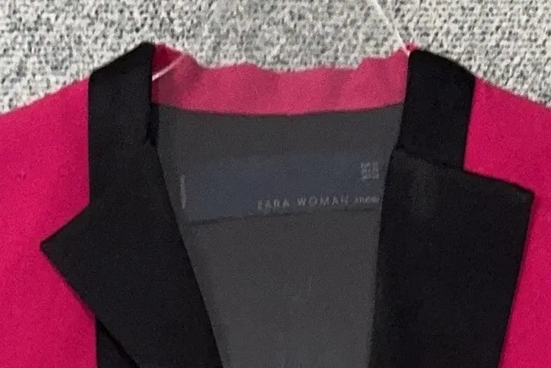 자라 핑크 여성 클래식 정장 블레이저 XS 상품이미지5