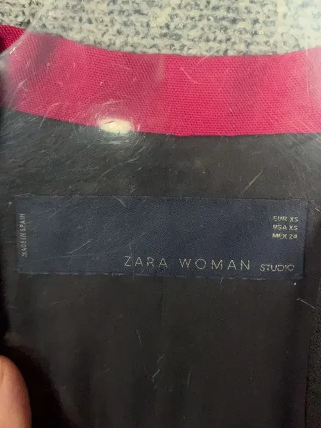 자라 핑크 여성 클래식 정장 블레이저 XS 상품이미지7