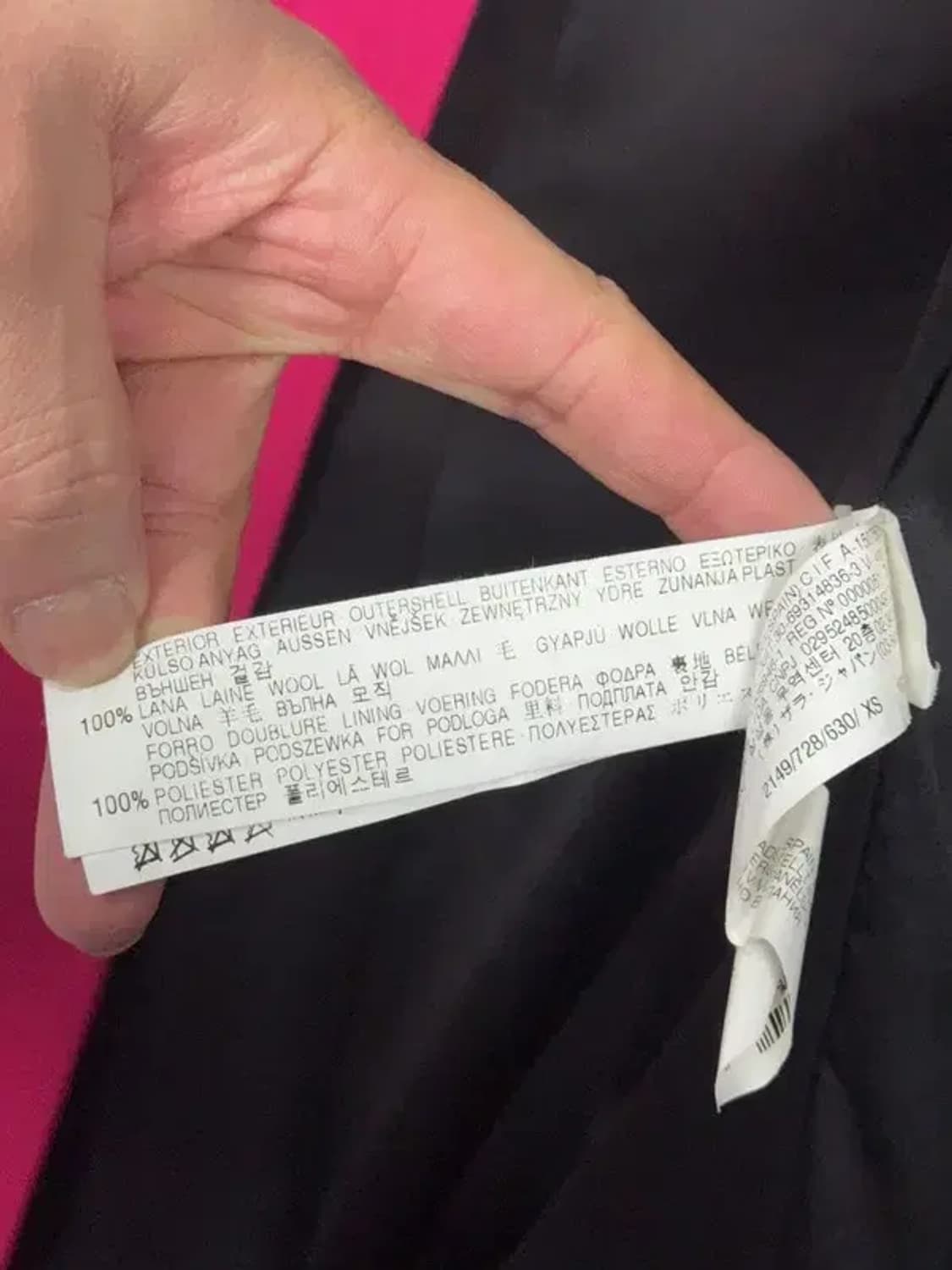 자라 핑크 여성 클래식 정장 블레이저 XS 상품이미지8