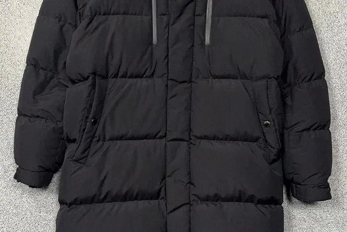 블랙야크 블랙 구스다운 롱패딩 90 상품이미지4