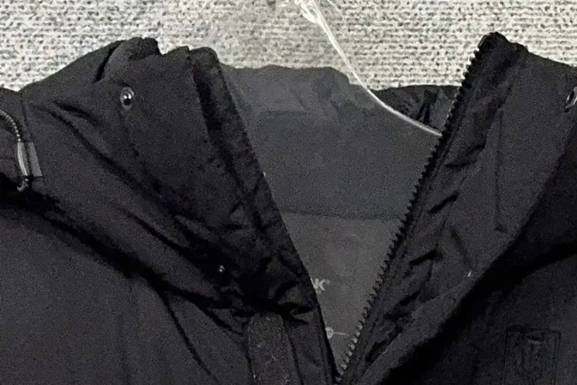 블랙야크 블랙 구스다운 롱패딩 90 상품이미지6