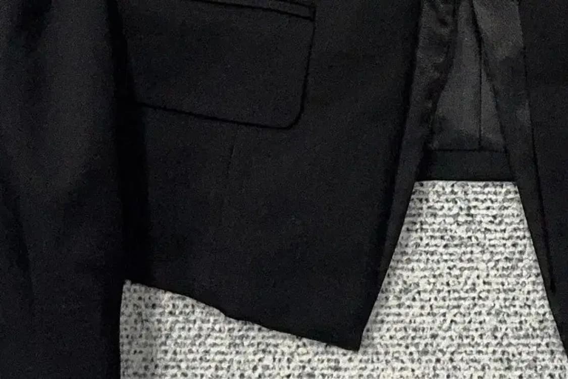 시스템 블랙 여성 정장 블레이저 82-94-160 상품이미지6