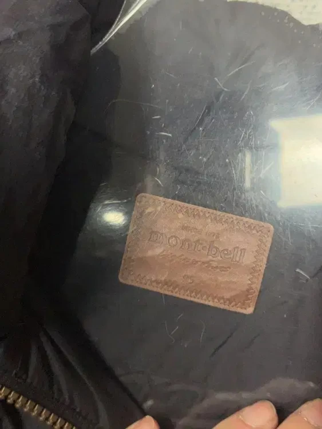 몽벨 블랙 여성 후드 퍼 다운 롱패딩 95(M) 상품이미지7