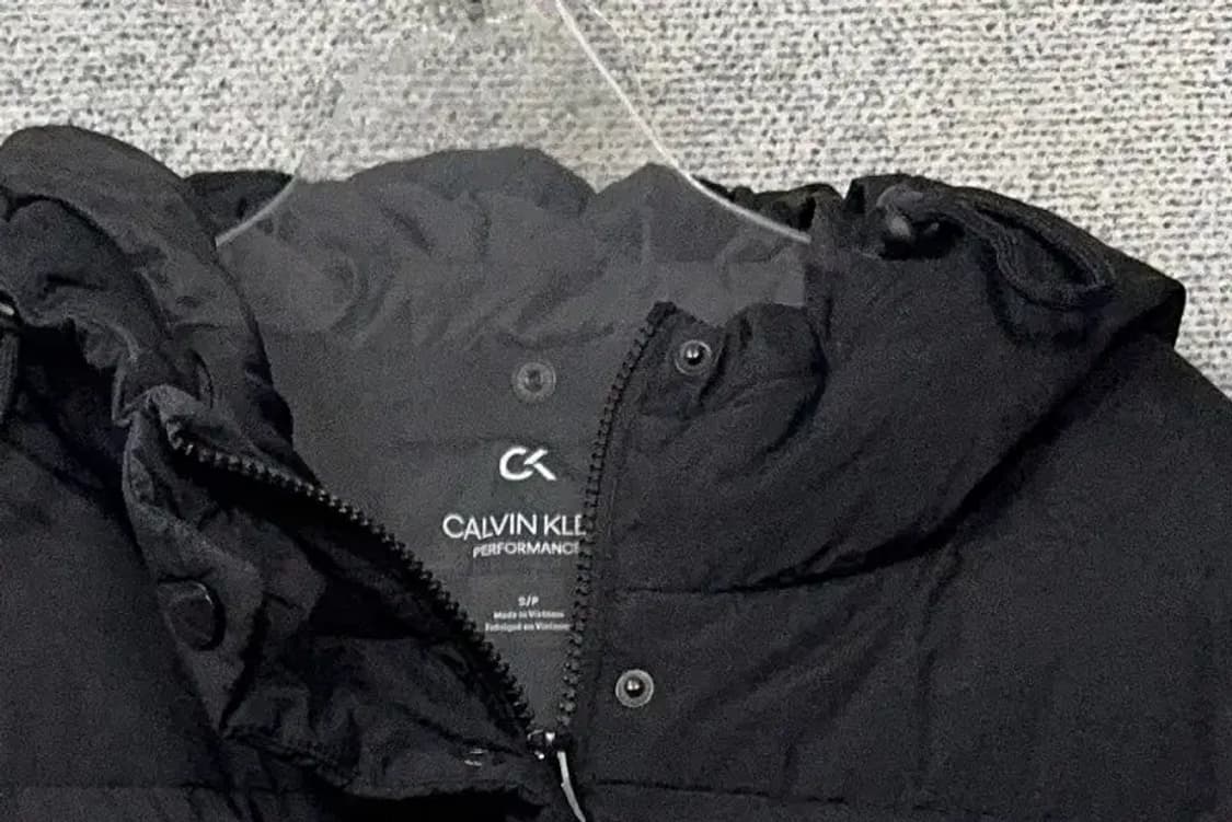 캘빈클라인 블랙 구스다운 캐주얼 패딩 S/P 상품이미지5