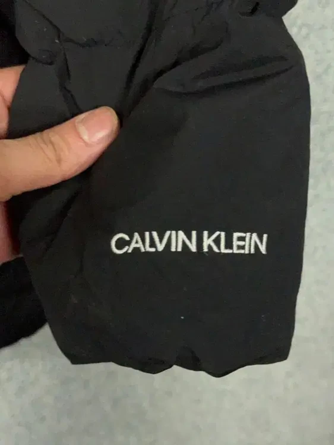 캘빈클라인 블랙 구스다운 캐주얼 패딩 S/P 상품이미지7