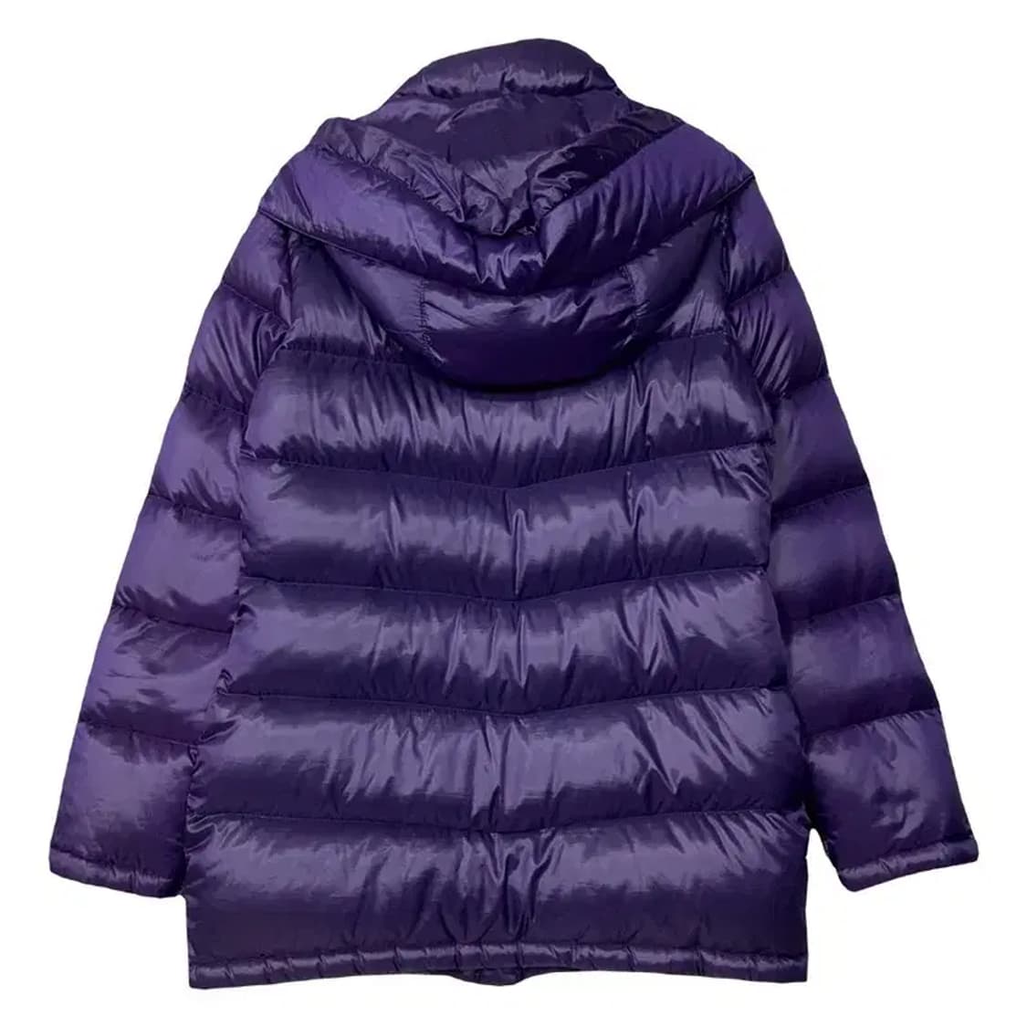 라코스테 퍼플 로고 구스다운 패딩 36 상품이미지2