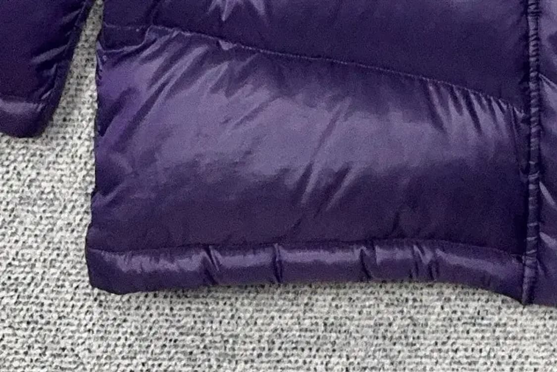 라코스테 퍼플 로고 구스다운 패딩 36 상품이미지6