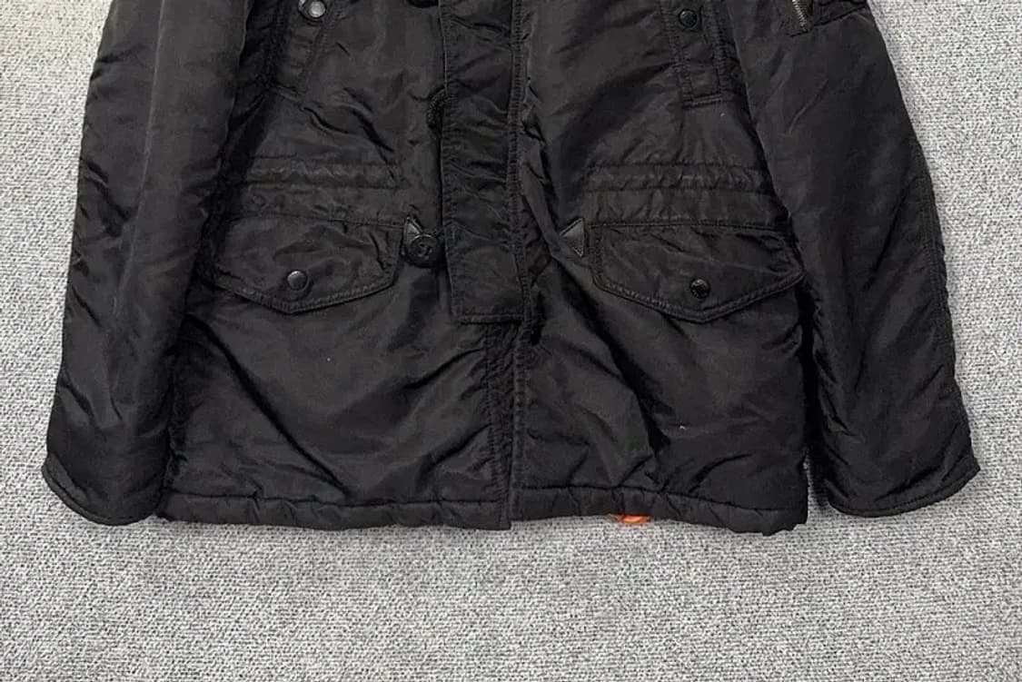 쇼트 블랙 N3B 빈티지 패딩 M 상품이미지4