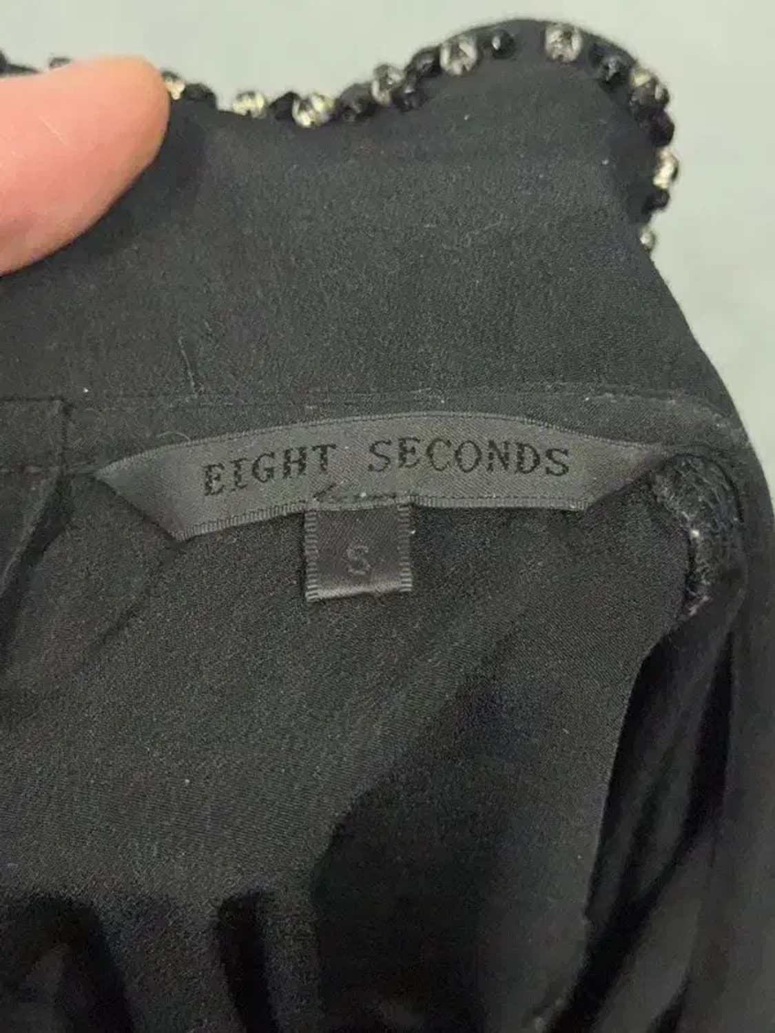 에잇세컨즈 블랙 여성 블라우스 S 상품이미지7