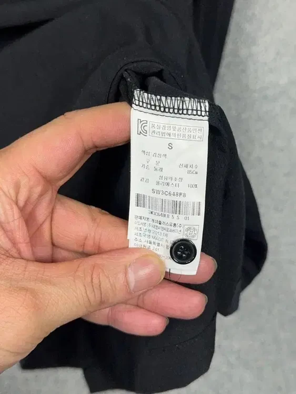 에잇세컨즈 블랙 여성 블라우스 S 상품이미지8