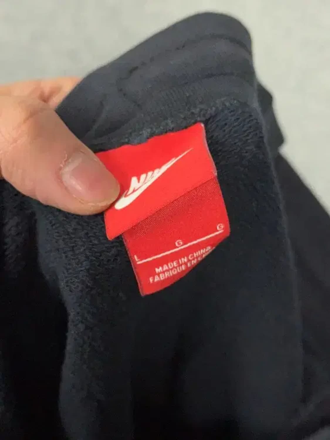 나이키 네이비 로고 트레이닝 팬츠 L 상품이미지8