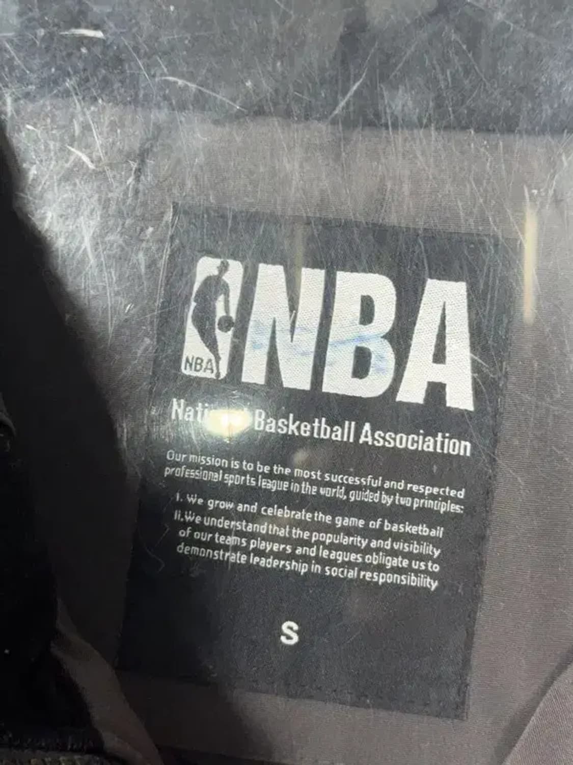 엔비에이 그레이 덕다운 패딩 조끼 S 상품이미지7