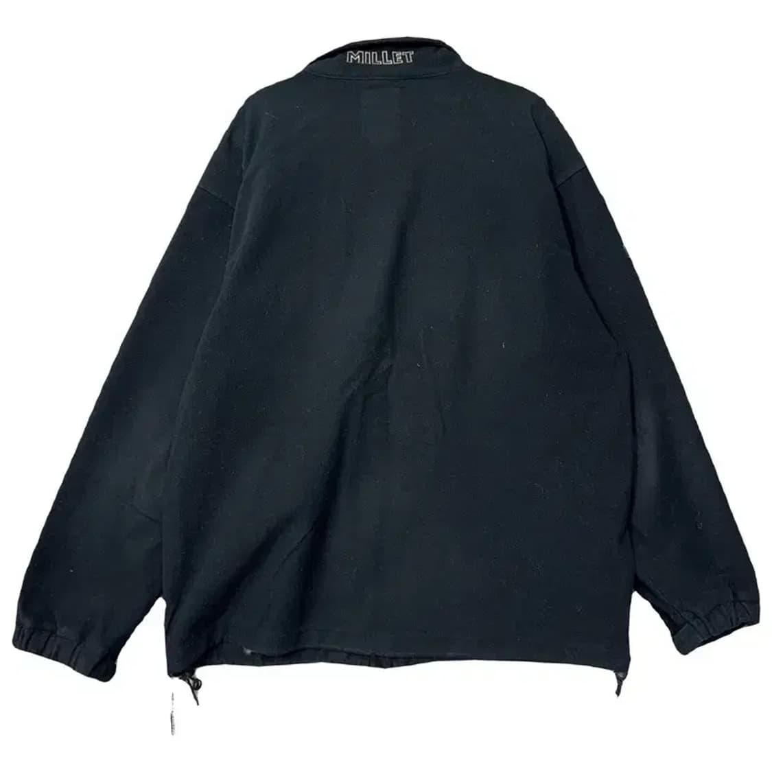 밀레 블랙 로고 플리스 후리스 XL 상품이미지2