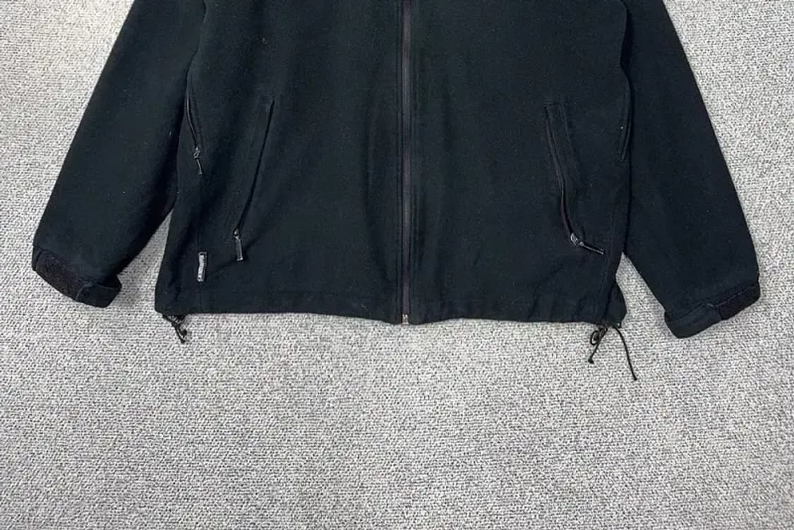 밀레 블랙 로고 플리스 후리스 XL 상품이미지4