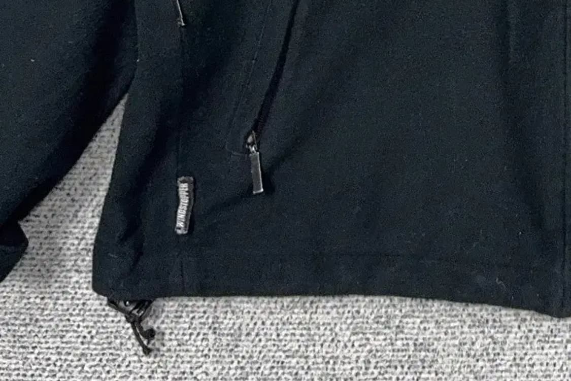 밀레 블랙 로고 플리스 후리스 XL 상품이미지6