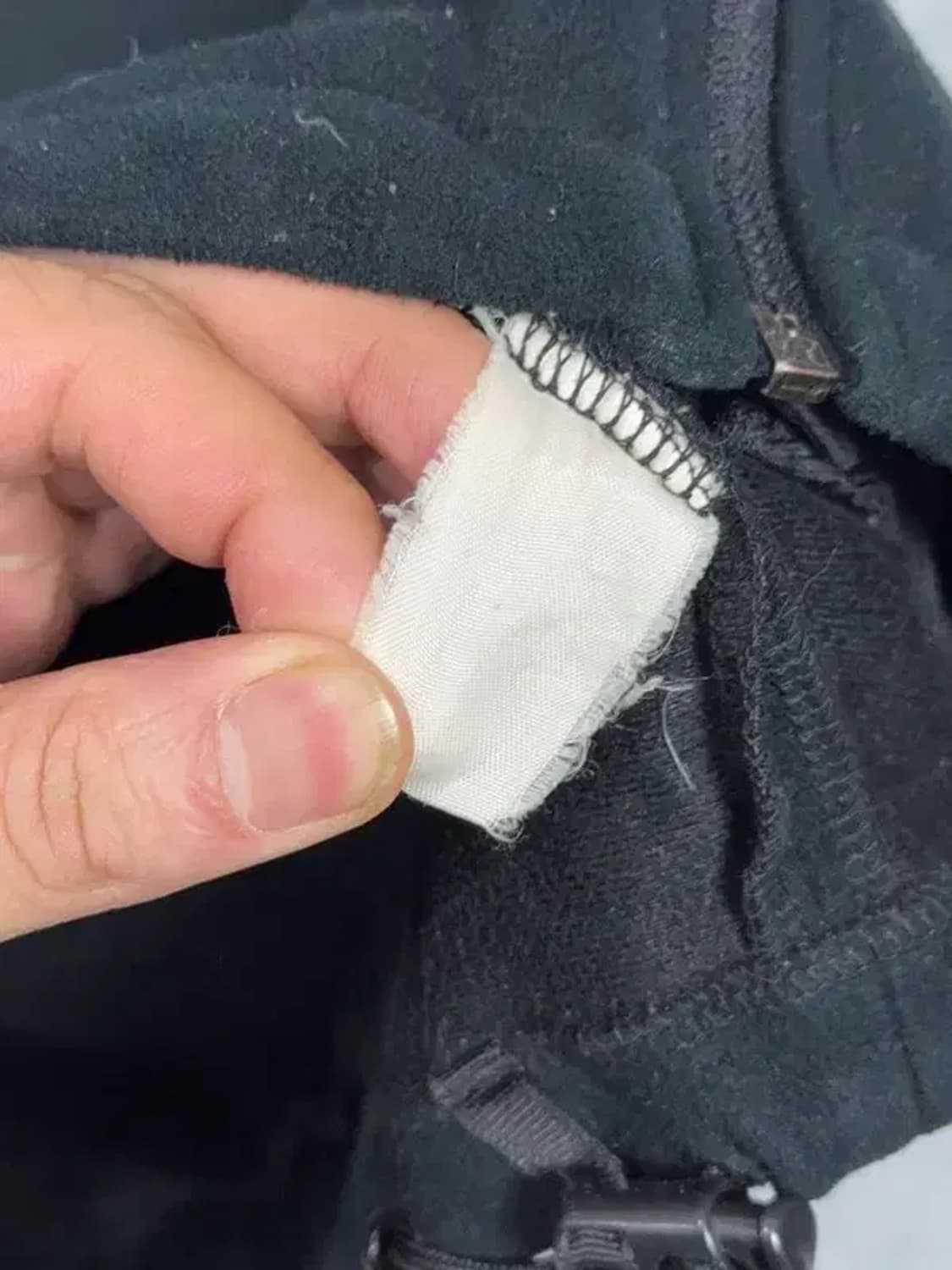 밀레 블랙 로고 플리스 후리스 XL 상품이미지7