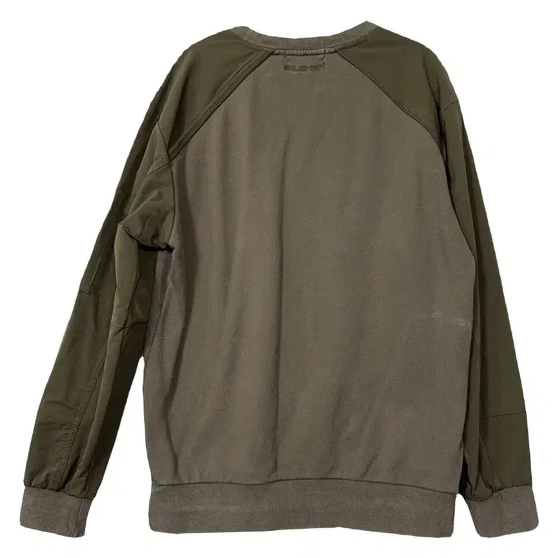 버커루 카키 자수 로고 맨투맨 M 상품이미지2