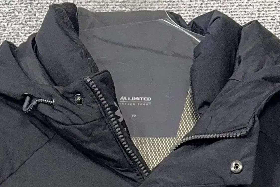 밀레 블랙 롱패딩 90 상품이미지6