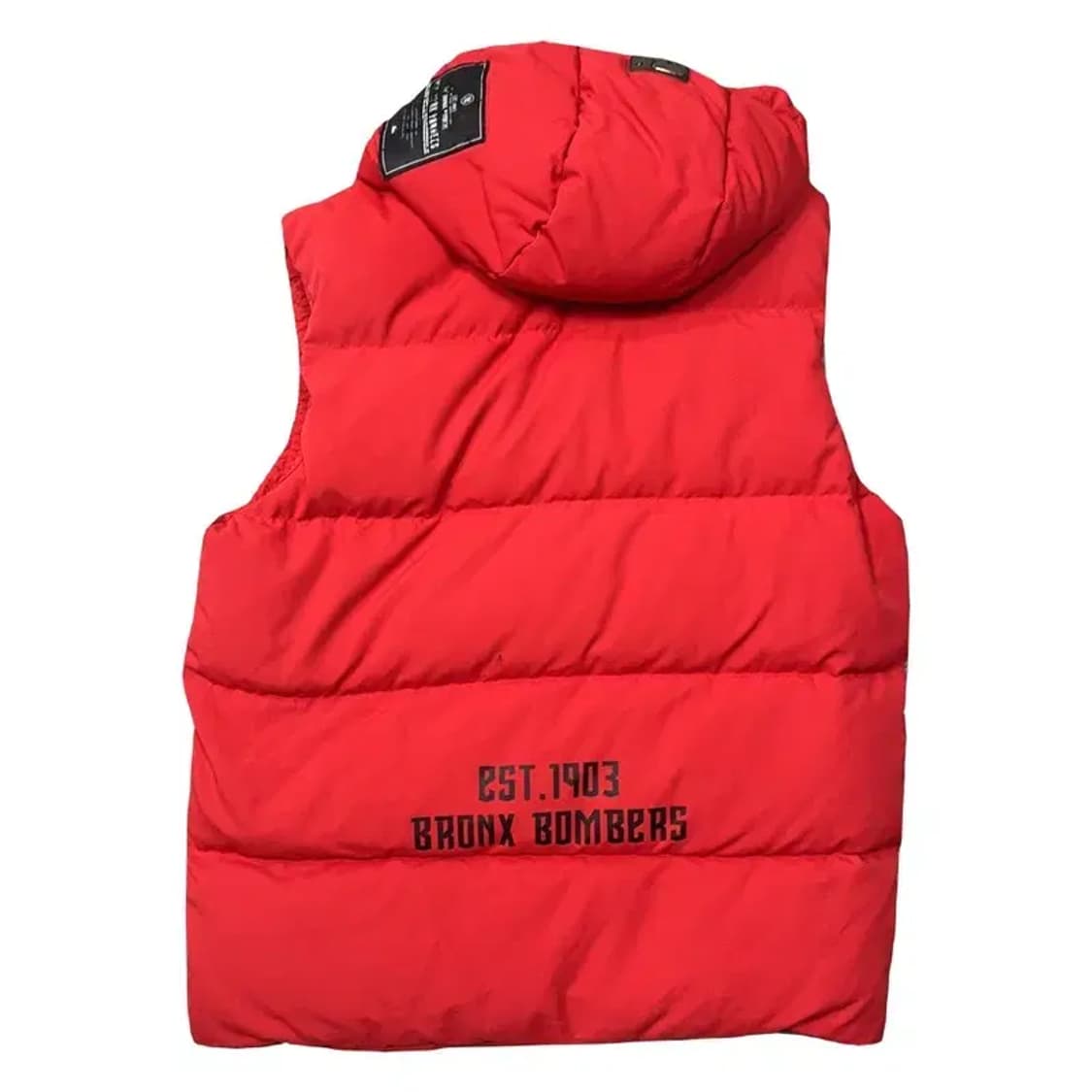 엠엘비 뉴욕양키즈 레드 패딩 조끼 100 상품이미지2